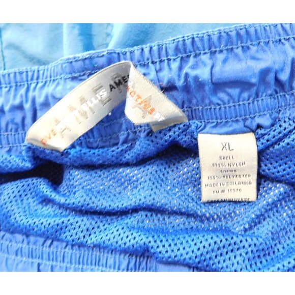 Perry Ellis America Active Shorts Mens XL Blue Swim Running Mesh Lining Nylon - Picture 5 of 5